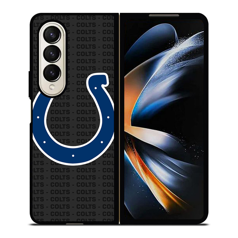 INDIANAPOLIS COLTS FOOTBALL TEXT Samsung Galaxy Z Fold 4 Case Cover
