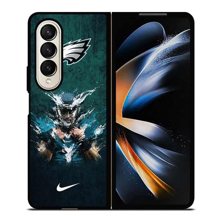 JALEN HURTS PHILADELPHIA EAGLES Samsung Galaxy Z Fold 4 Case Cover