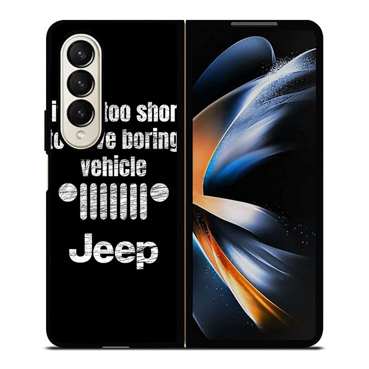 JEEP LIFE FUNNY QUOTES Samsung Galaxy Z Fold 4 Case Cover