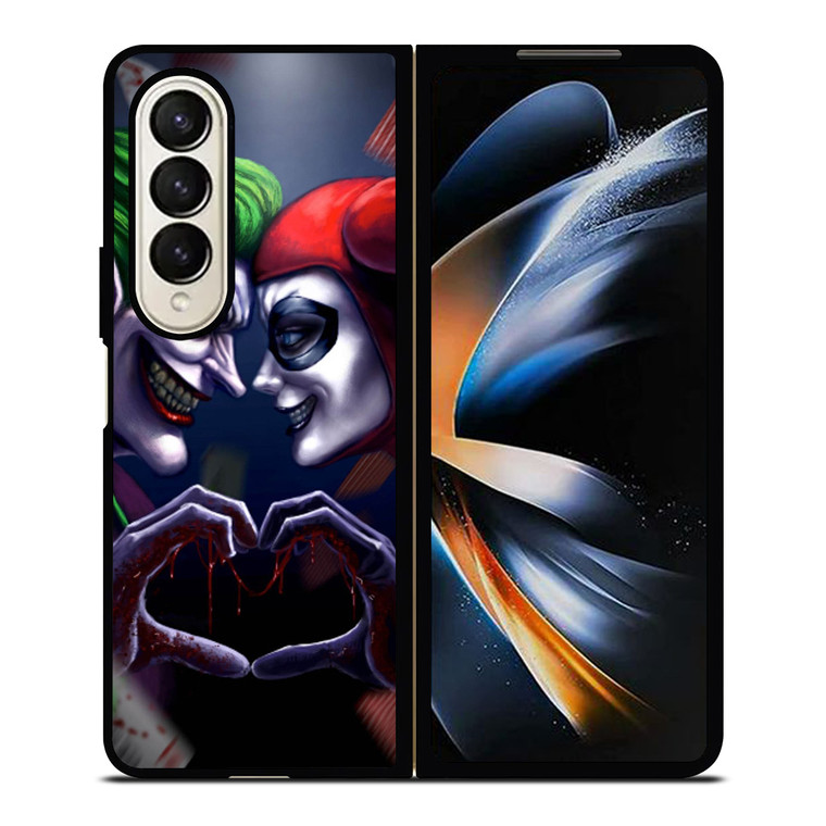 JOKER LOVE HARLEY QUINN ART Samsung Galaxy Z Fold 4 Case Cover