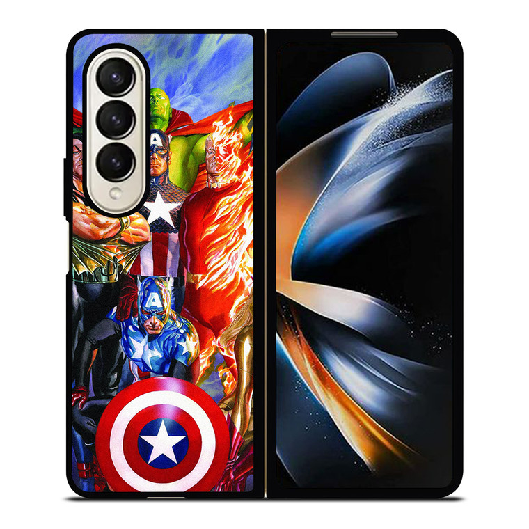 JUSTICE LEAGUE ALEX ROSS Samsung Galaxy Z Fold 4 Case Cover