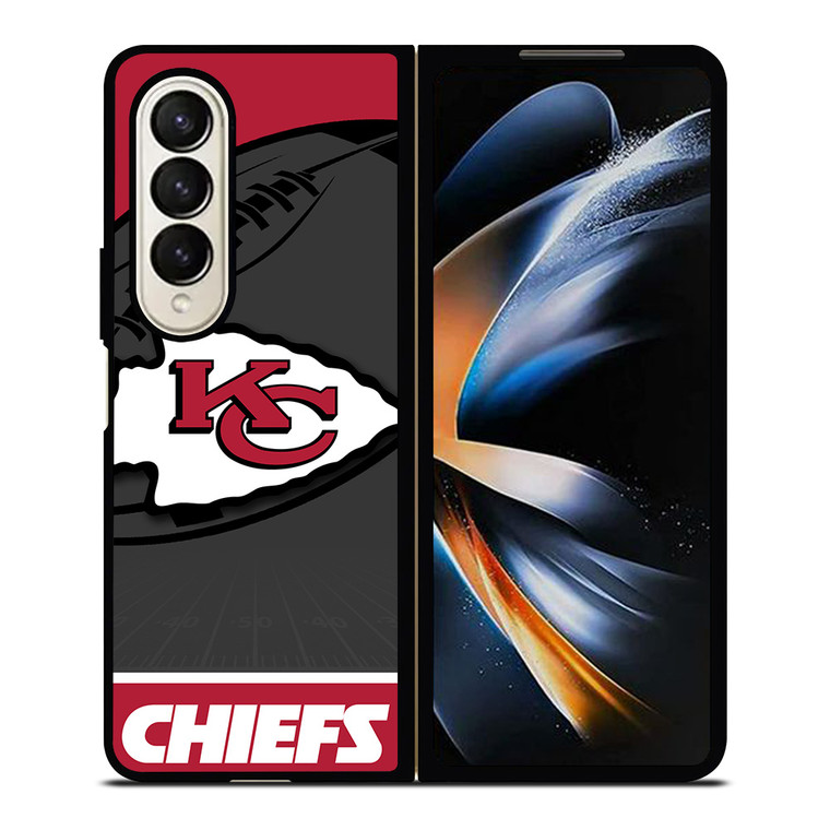 KANSAS CITY CHIEFS NFL TEAM Samsung Galaxy Z Fold 4 Case Cover