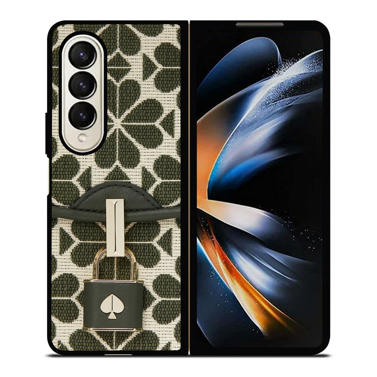 KATE SPADE FLOWER JACQUARD Samsung Galaxy Z Fold 4 Case Cover