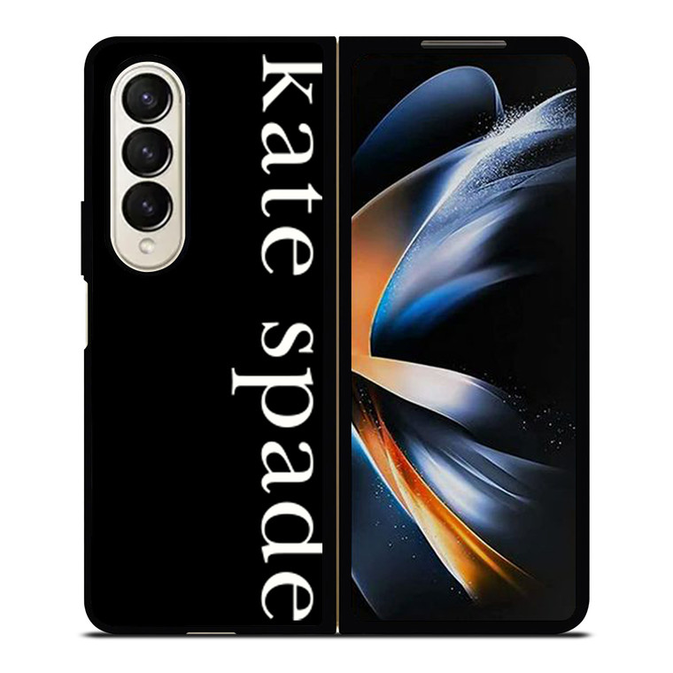KATE SPADE NEW YORK BLACK Samsung Galaxy Z Fold 4 Case Cover
