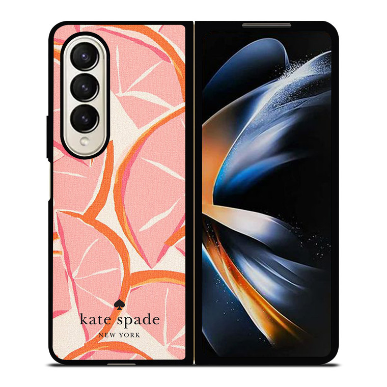 KATE SPADE NEW YORK GRAPEFRUIT Samsung Galaxy Z Fold 4 Case Cover