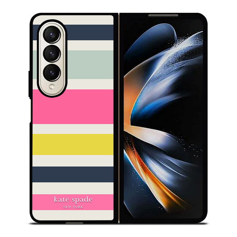 KATE SPADE NEW YORK STRIPE Samsung Galaxy Z Fold 4 Case Cover