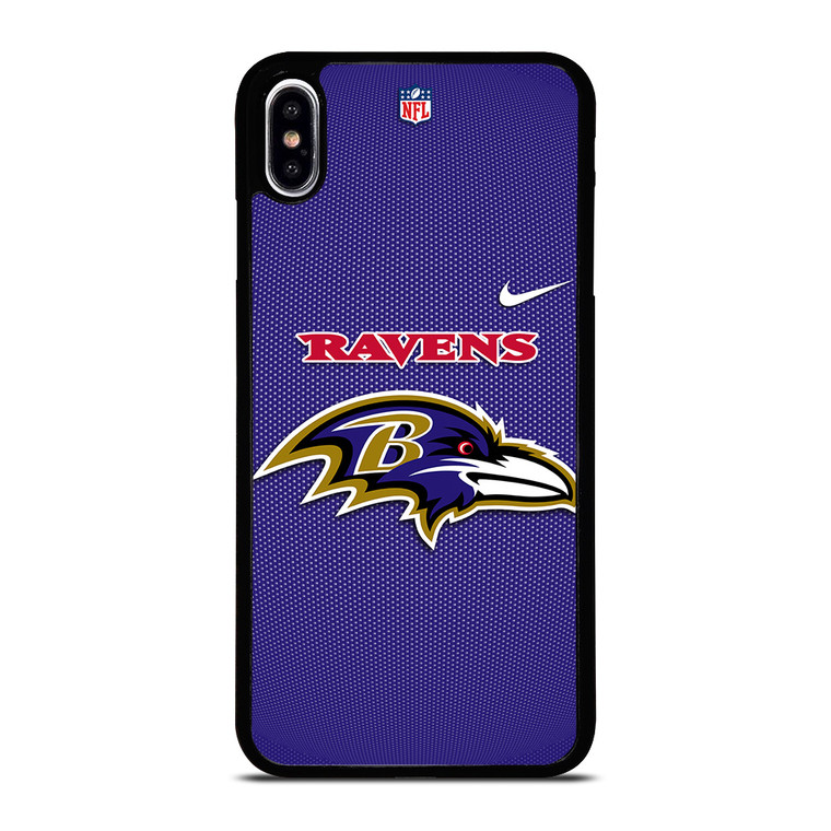 BALTIMORE RAVENS NFL FOOTBALL NIKE iPhone XS Max Case Cover