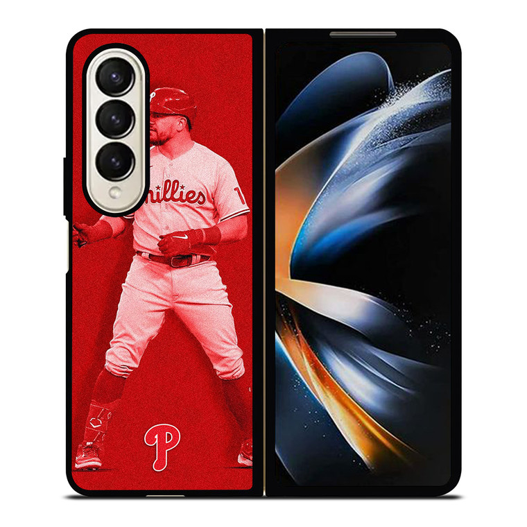KYLE SCHWARBER PHILADELPHIA PHILLIES MLB Samsung Galaxy Z Fold 4 Case Cover