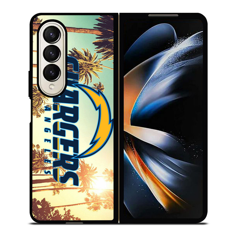 LA LOS ANGELES CHARGERS LOGO Samsung Galaxy Z Fold 4 Case Cover