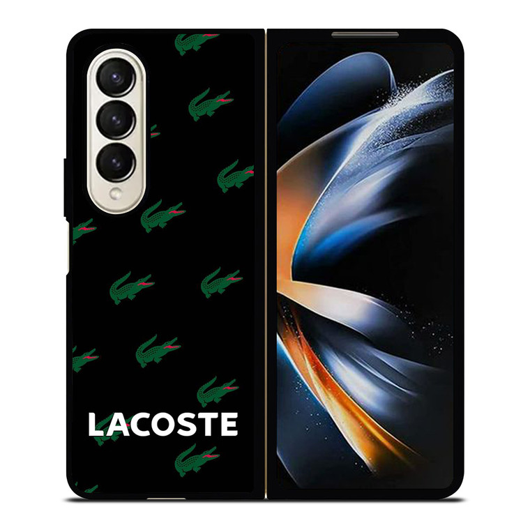 LACOSTE LOGO PATTERN Samsung Galaxy Z Fold 4 Case Cover