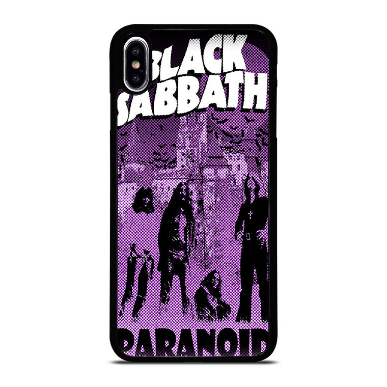 BLACK SABBATH ROCK BAND PARANOID iPhone XS Max Case Cover