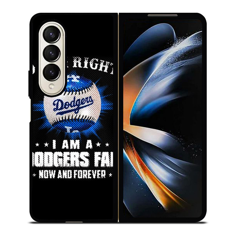 LOS ANGELES DODGERS MLB BASEBALL FANS Samsung Galaxy Z Fold 4 Case Cover