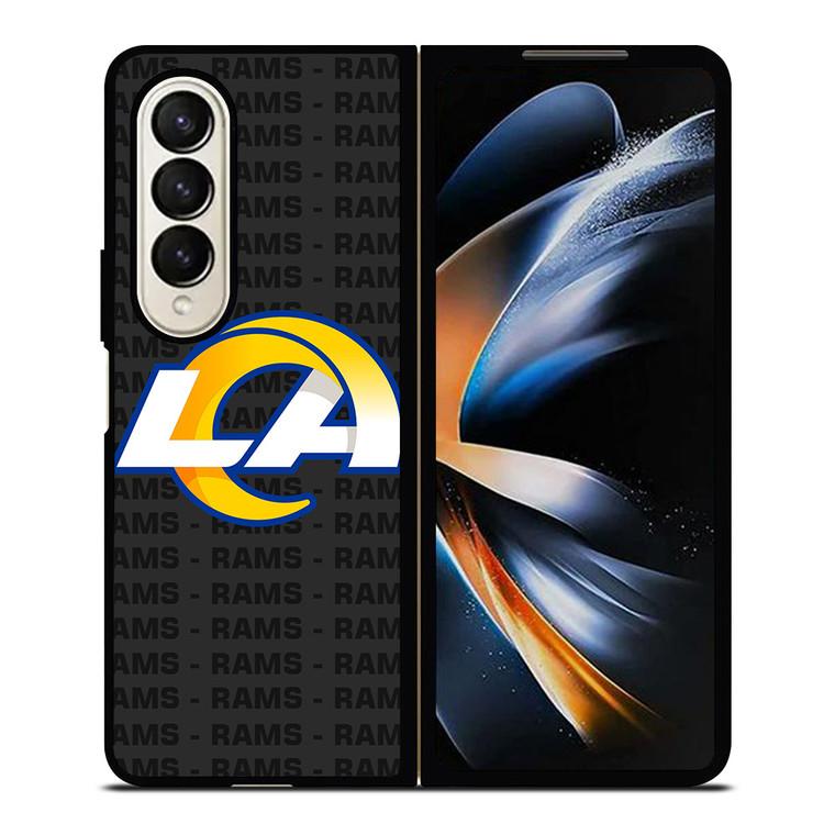 LOS ANGELES RAMS FOOTBALL TEXT Samsung Galaxy Z Fold 4 Case Cover