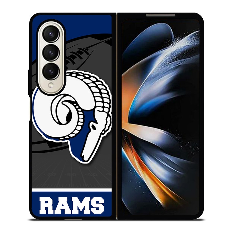LOS ANGELES RAMS NFL TEAM Samsung Galaxy Z Fold 4 Case Cover
