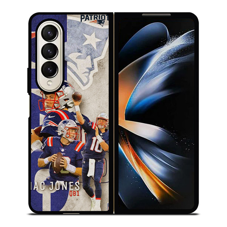 MAC JONES NEW ENGLAND PATRIOT NFL Samsung Galaxy Z Fold 4 Case Cover