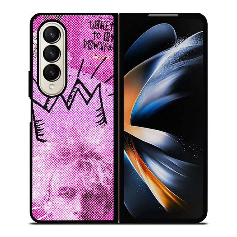 MACHINE GUN KELLY MGK RAPPER TICKETS TO MY DOWNFALL Samsung Galaxy Z Fold 4 Case Cover