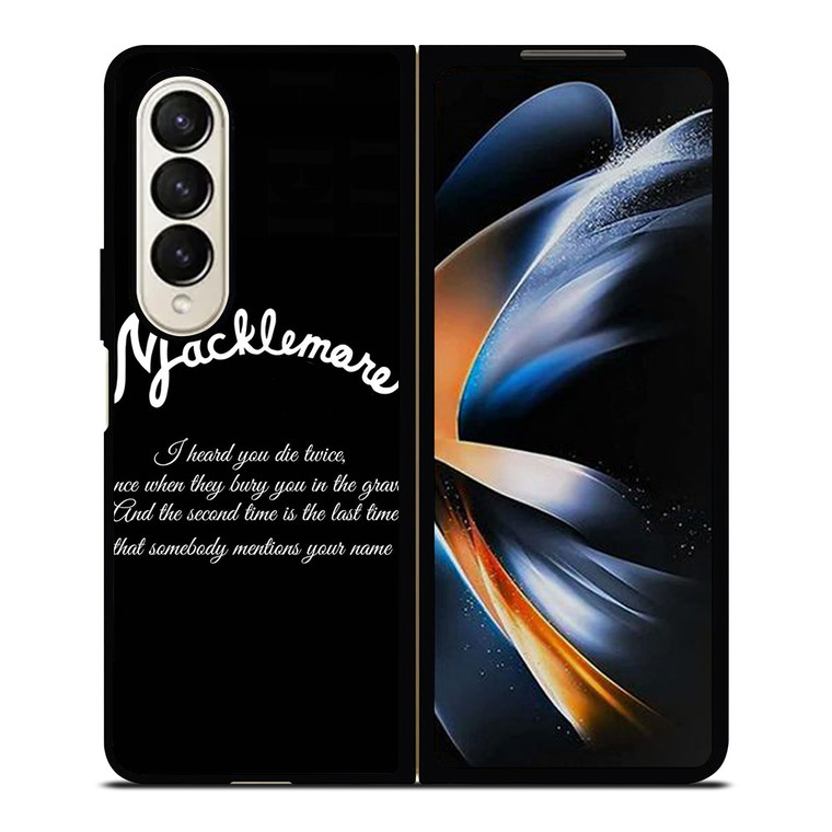 MACKLEMORE RAPPER QUOTES Samsung Galaxy Z Fold 4 Case Cover