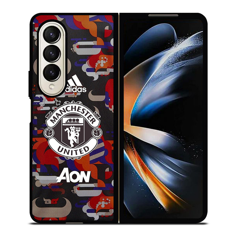 MANCHESTER UNITED AON JERSEY Samsung Galaxy Z Fold 4 Case Cover