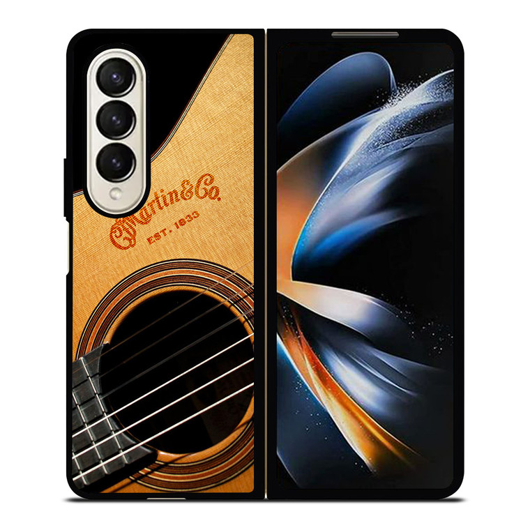 MARTIN AND CO ACOUSTIC GUITAR Samsung Galaxy Z Fold 4 Case Cover