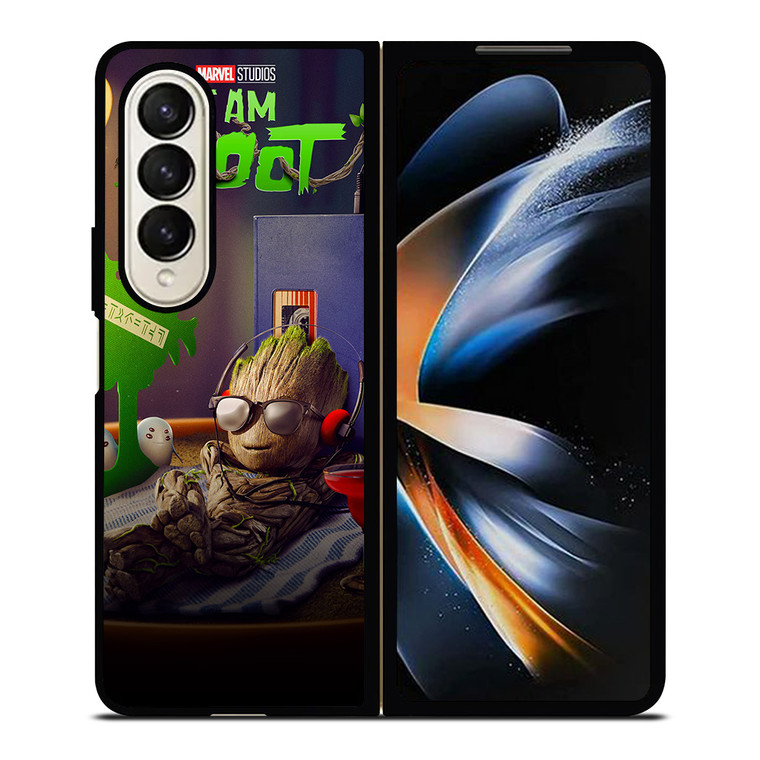 MARVEL I AM GROOT Samsung Galaxy Z Fold 4 Case Cover