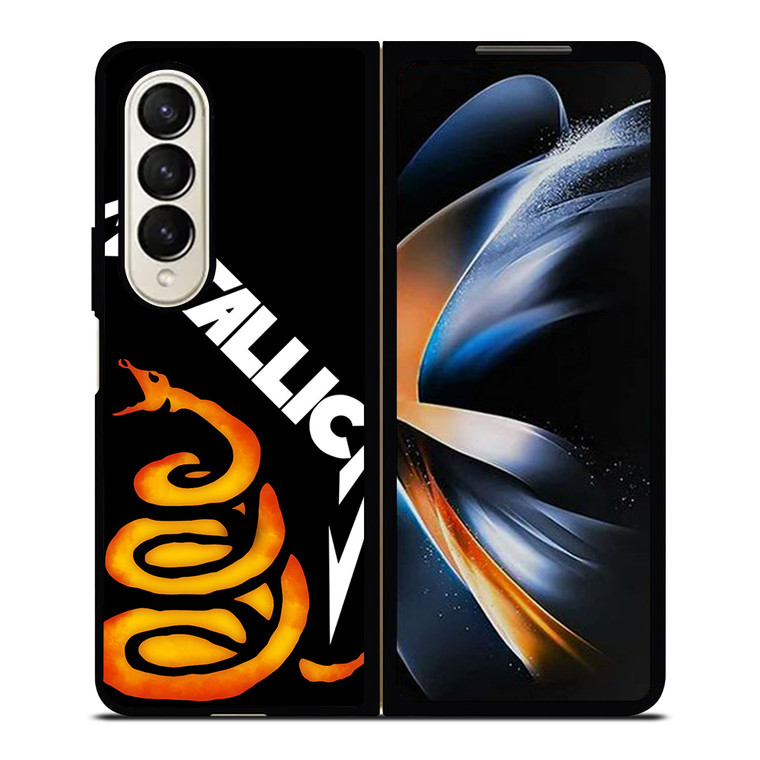 METALLICA METAL BAND SNAKE Samsung Galaxy Z Fold 4 Case Cover