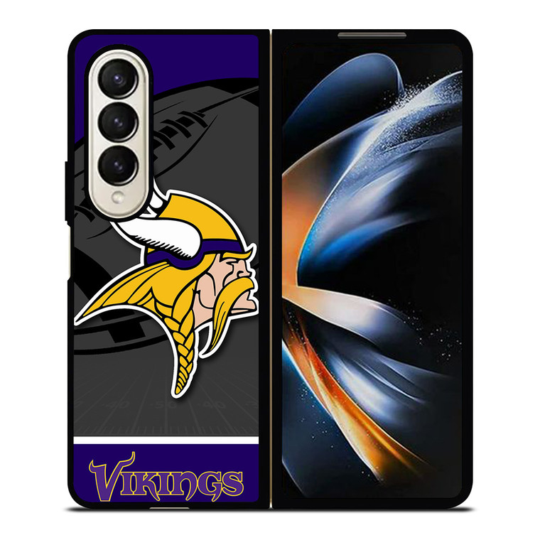 MINNESOTA VIKINGS NFL TEAM Samsung Galaxy Z Fold 4 Case Cover