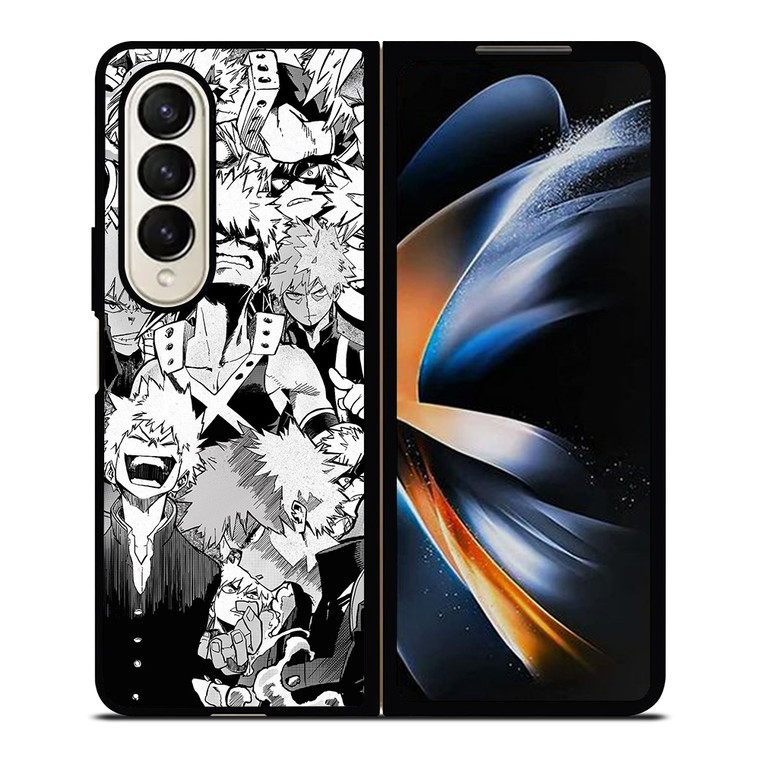 MY HERO ACADEMIA MANGA ANIME COLLAGE Samsung Galaxy Z Fold 4 Case Cover