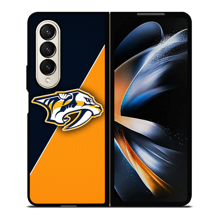 NASHVILLE PREDATORS NHL HOCEKY LOGO Samsung Galaxy Z Fold 4 Case Cover