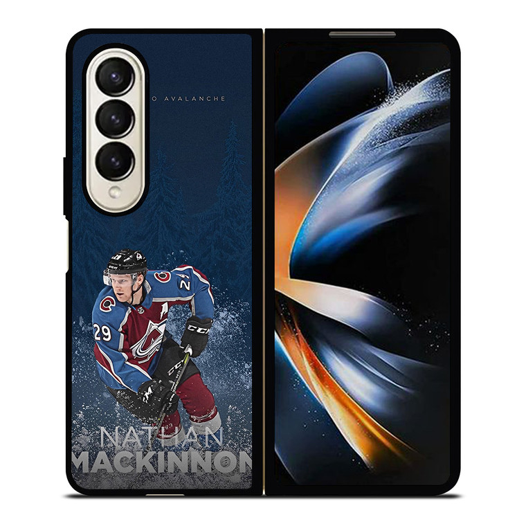 NATHAN MACKINNON COLORADO AVALANCHE NHL Samsung Galaxy Z Fold 4 Case Cover