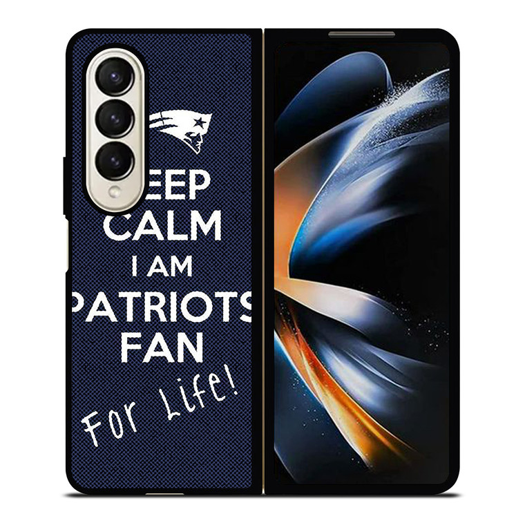 NEW ENGLAND PATRIOTS NFL FOOTBALL FANS 4 Samsung Galaxy Z Fold 4 Case Cover