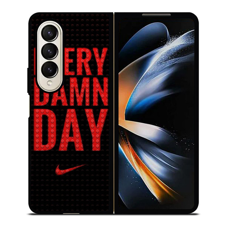 NIKE SWOOSH EVERY DAMN DAY Samsung Galaxy Z Fold 4 Case Cover