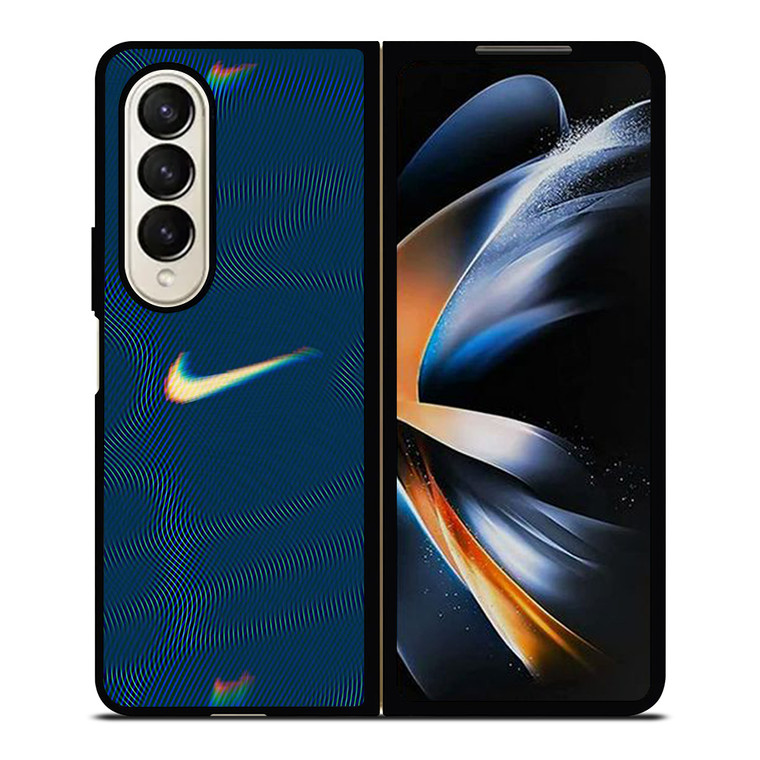 NIKE SWOOSH PSYCHEDELIC ART Samsung Galaxy Z Fold 4 Case Cover