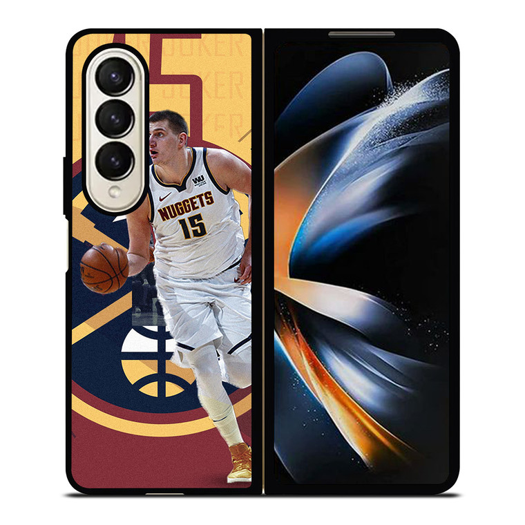 NIKOLA JOKIC DENVER NUGGETS 2 Samsung Galaxy Z Fold 4 Case Cover
