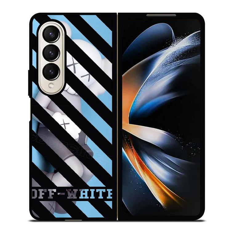 OFF WHITE X KAWAII Samsung Galaxy Z Fold 4 Case Cover