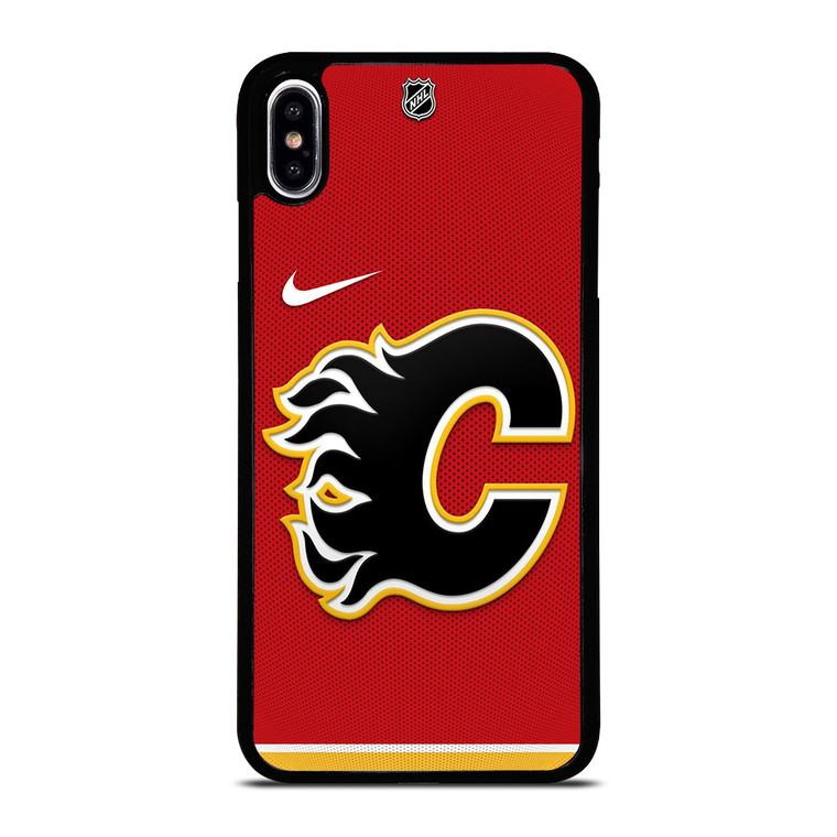 CALGARY FLAMES NHL HOCKEY 3 iPhone XS Max Case Cover