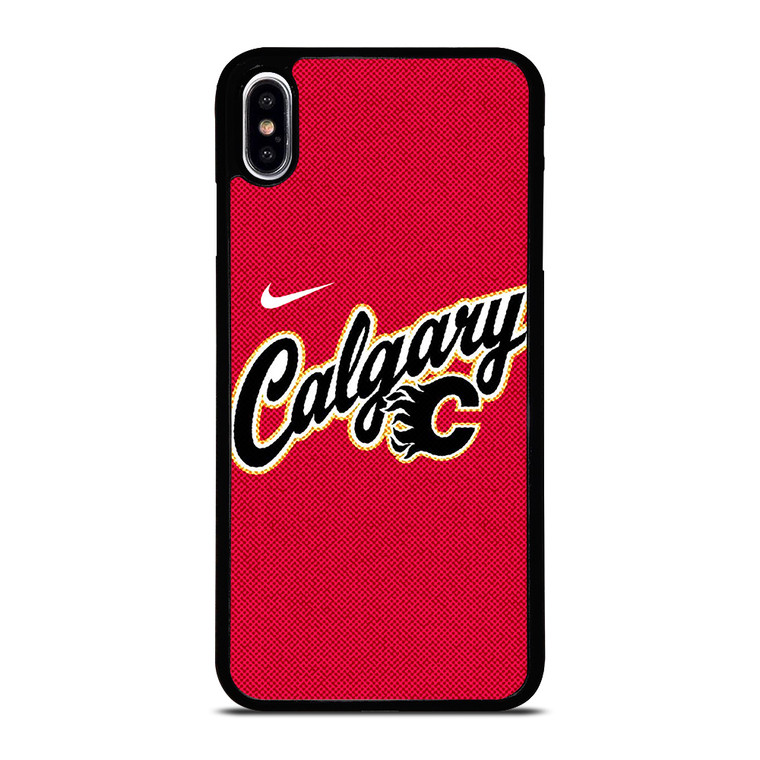 CALGARY FLAMES NHL HOCKEY NIKE iPhone XS Max Case Cover