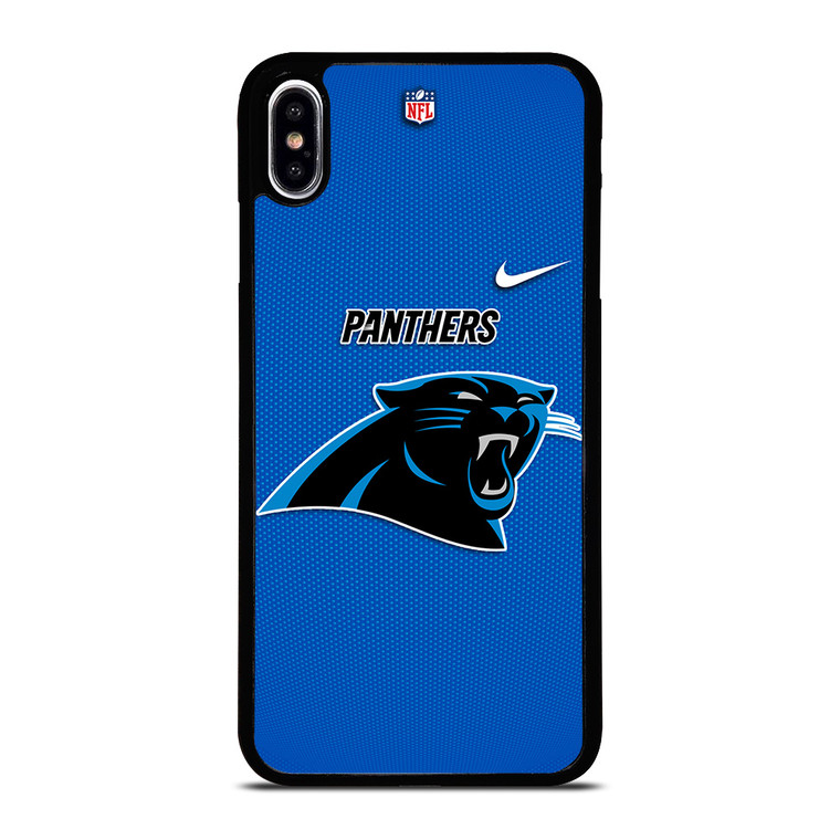 CAROLINA PANTHERS NFL FOOTBALL NIKE iPhone XS Max Case Cover