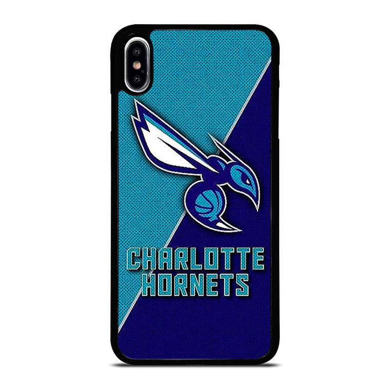 CHARLOTTE HORNETS NBA BASKETBALL LOGO iPhone XS Max Case Cover
