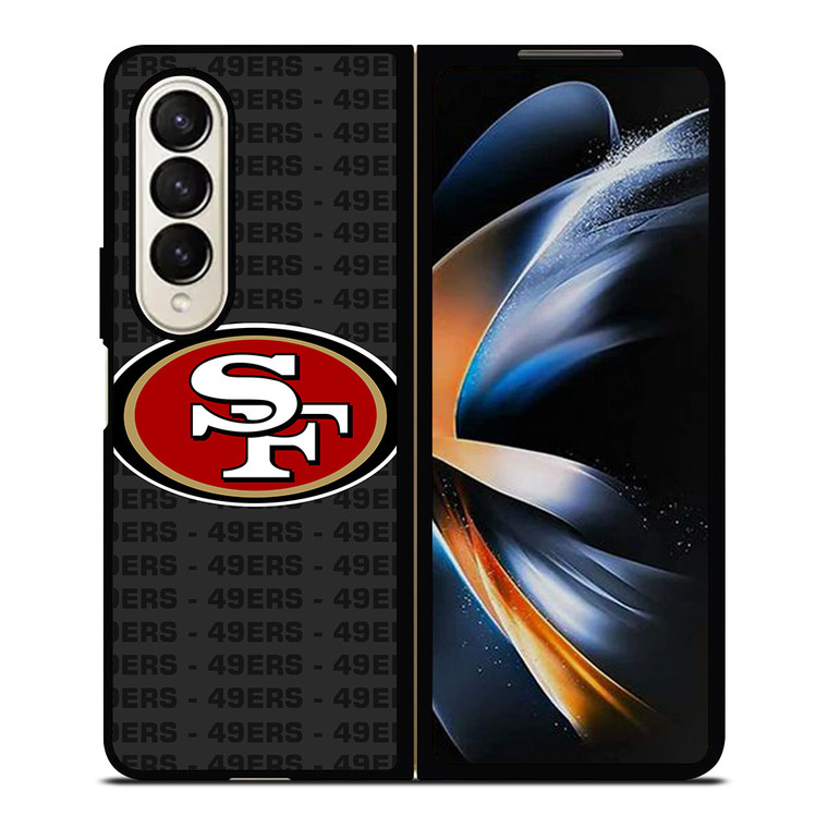 SAN FRANCISCO 49ERS FOOTBALL TEXT Samsung Galaxy Z Fold 4 Case Cover