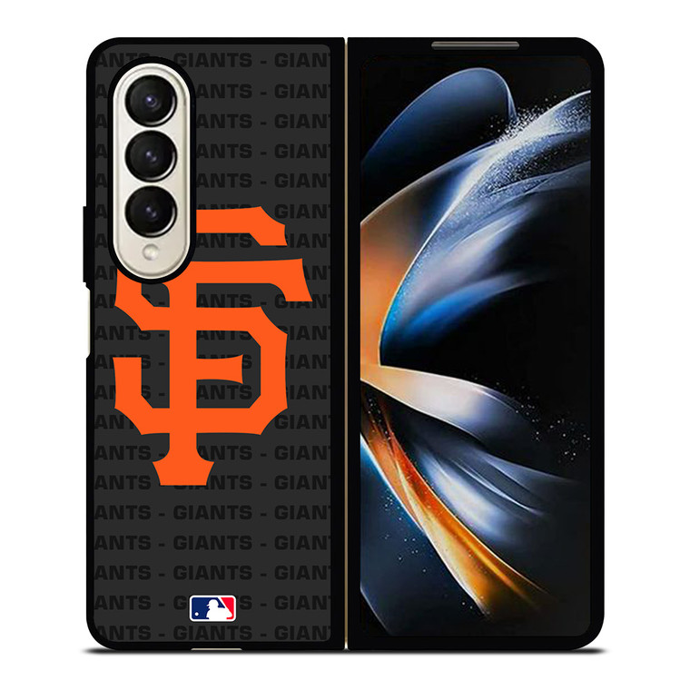 SAN FRANCISCO GIANTS BASEBALL BLACK Samsung Galaxy Z Fold 4 Case Cover