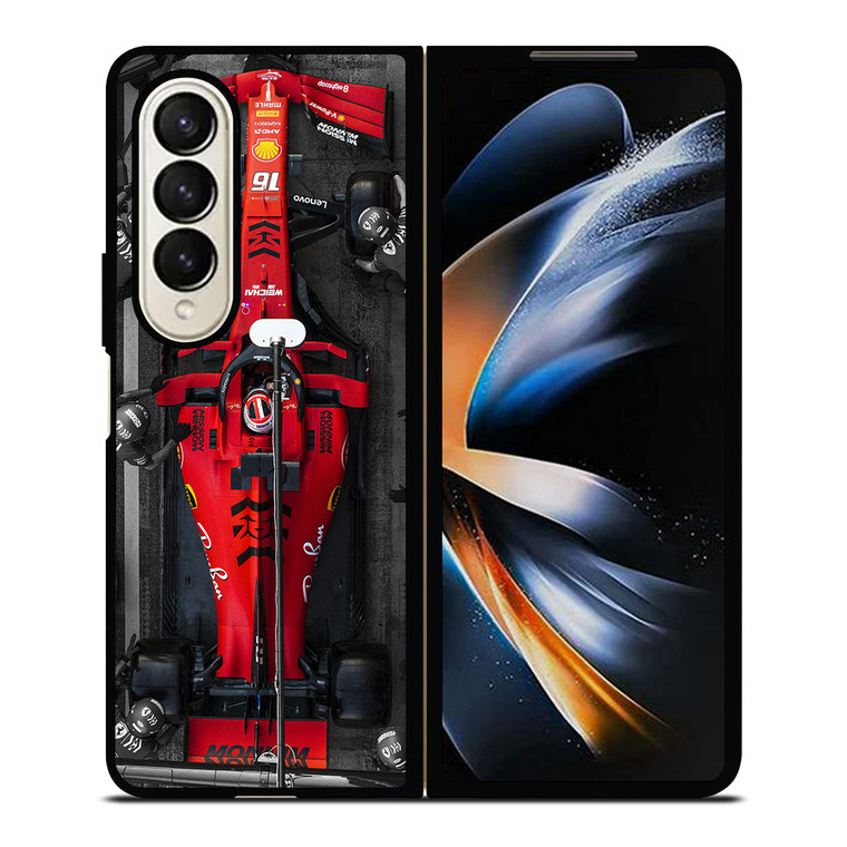 SCUDERIA FERRARI F1 CHARLES LECLERC 2 Samsung Galaxy Z Fold 4 Case Cover