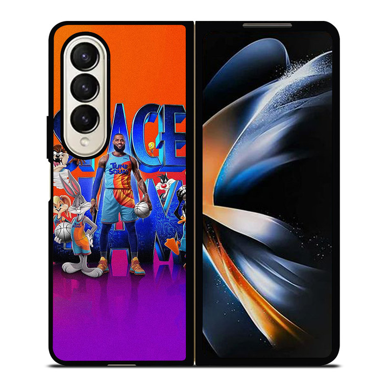 SPACE JAM LOONEY TUNES LEBRON JAMES Samsung Galaxy Z Fold 4 Case Cover