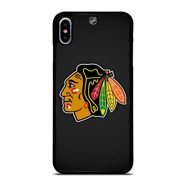 CHICAGO BLACKHAWKS HOCKEY NHL LOGO iPhone XS Max Case Cover