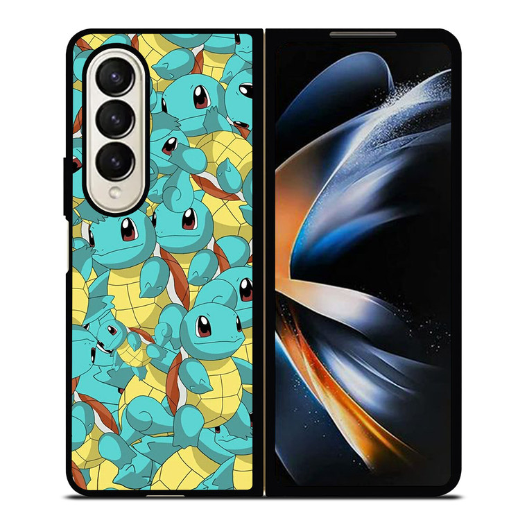 SQUIRTLE POKEMON MONSTER PATTERN Samsung Galaxy Z Fold 4 Case Cover
