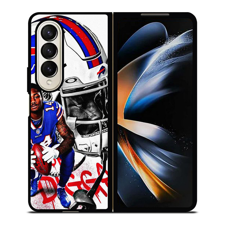 STEFON DIGGS BUFFALO BILLS ART Samsung Galaxy Z Fold 4 Case Cover