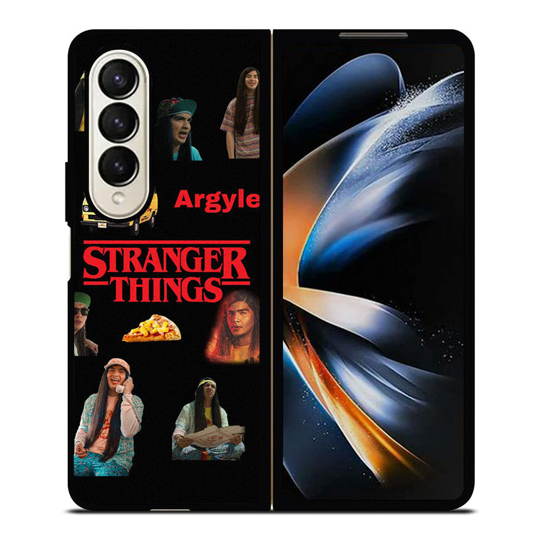 STRANGER THINGS 4 ARGYLE Samsung Galaxy Z Fold 4 Case Cover