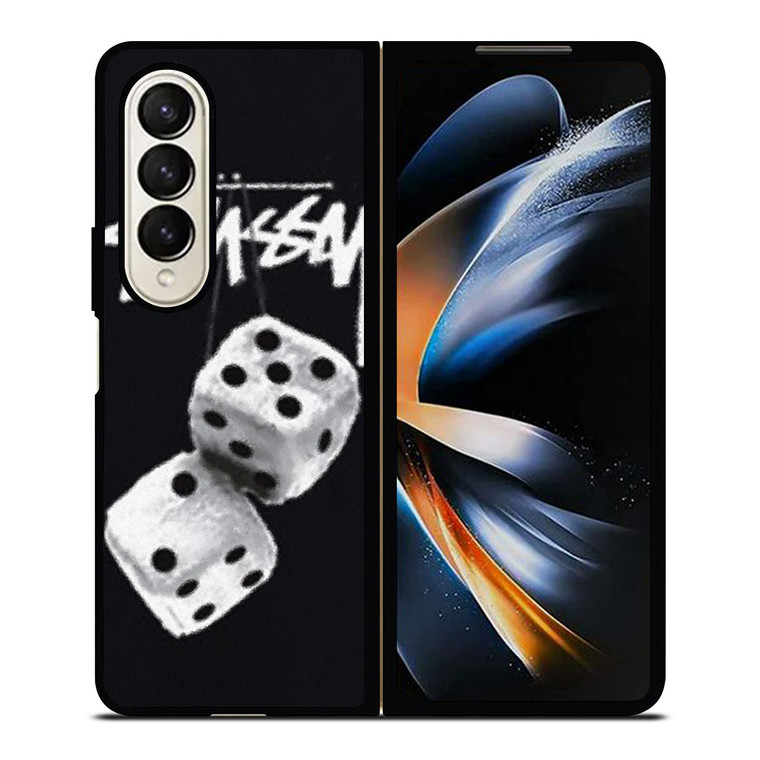 STUSSY FUZZY DICE Samsung Galaxy Z Fold 4 Case Cover