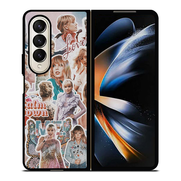 TAYLOR SWIFT AESTHETIC COLLAGE Samsung Galaxy Z Fold 4 Case Cover