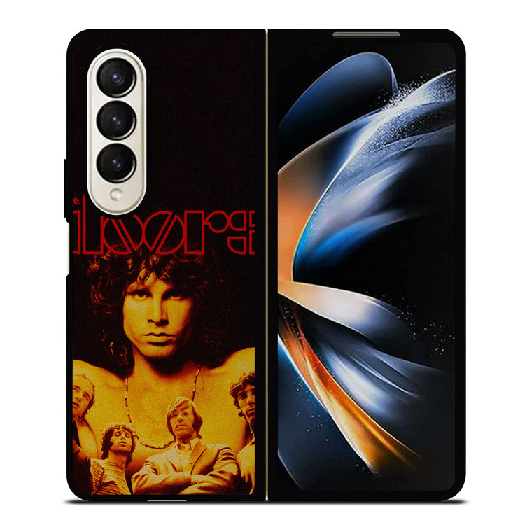 THE DOORS ROCK BAND Samsung Galaxy Z Fold 4 Case Cover THE DOORS ROCK BAND Samsung Galaxy Z Fold 4 Case Cover