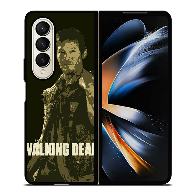 THE WALKING DEAD DARYL DIXON ART Samsung Galaxy Z Fold 4 Case Cover